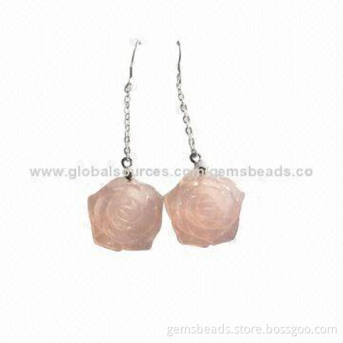 Gemstone Jewelry/Earrings, Sized 20mm, Customized Designed Orders Acceptable